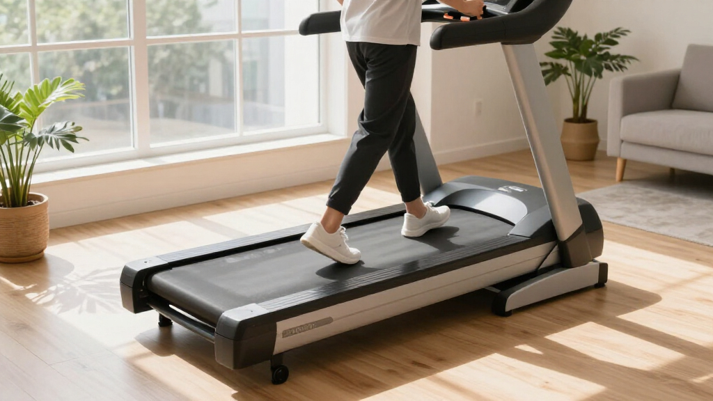 best folding treadmills with handrails