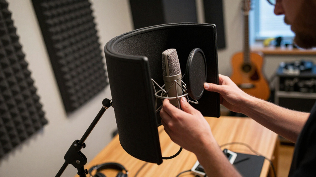 studio microphone isolation shields