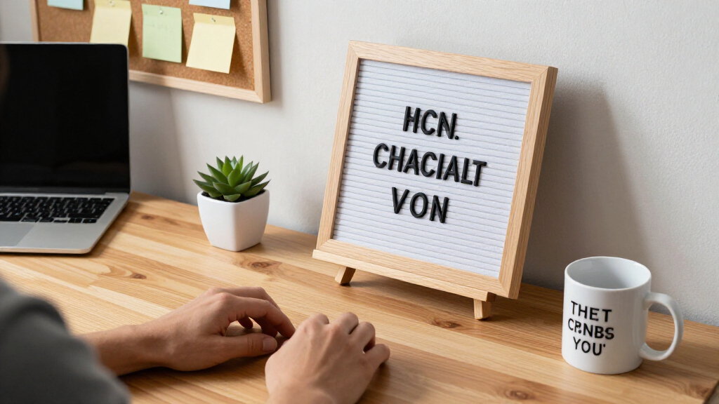 motivational desk accessories