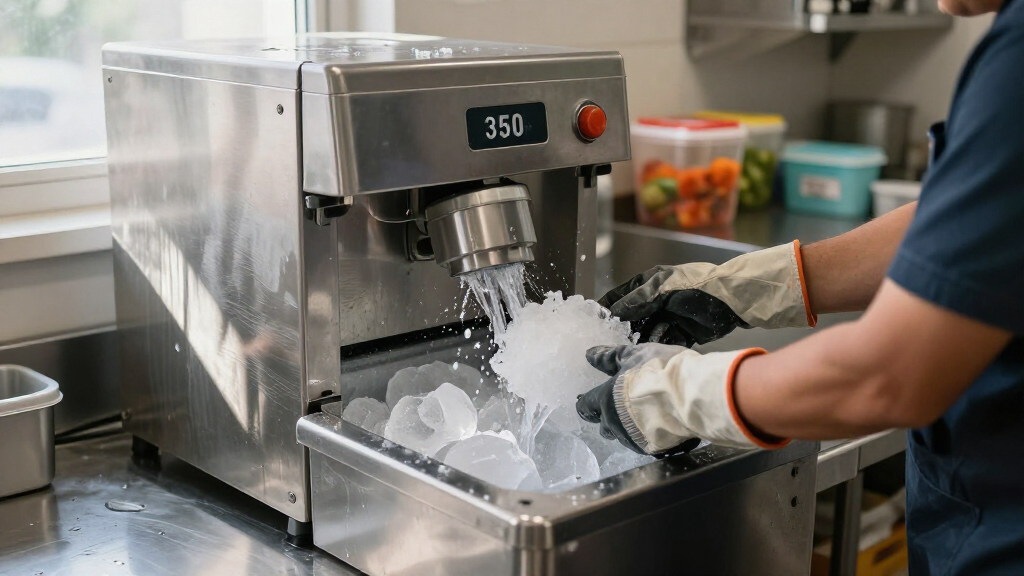 best 350 lb ice maker for commissary support