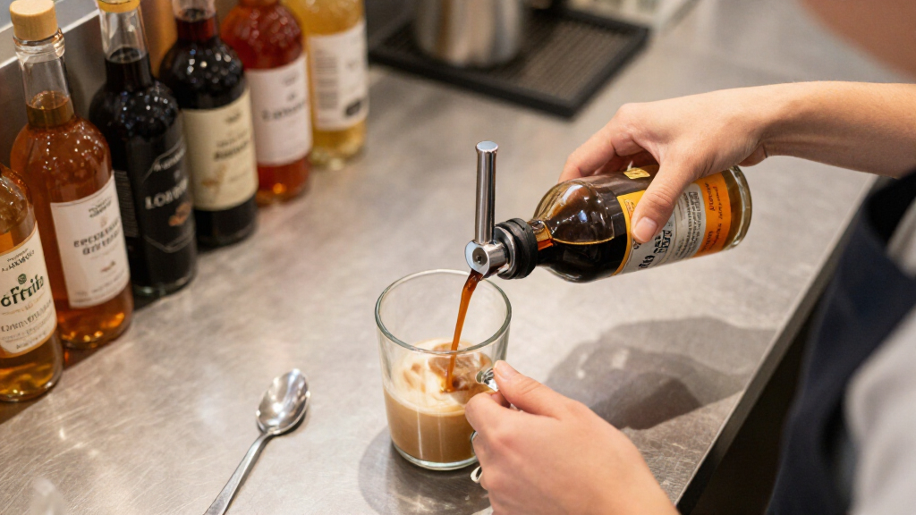 flavored coffee syrups