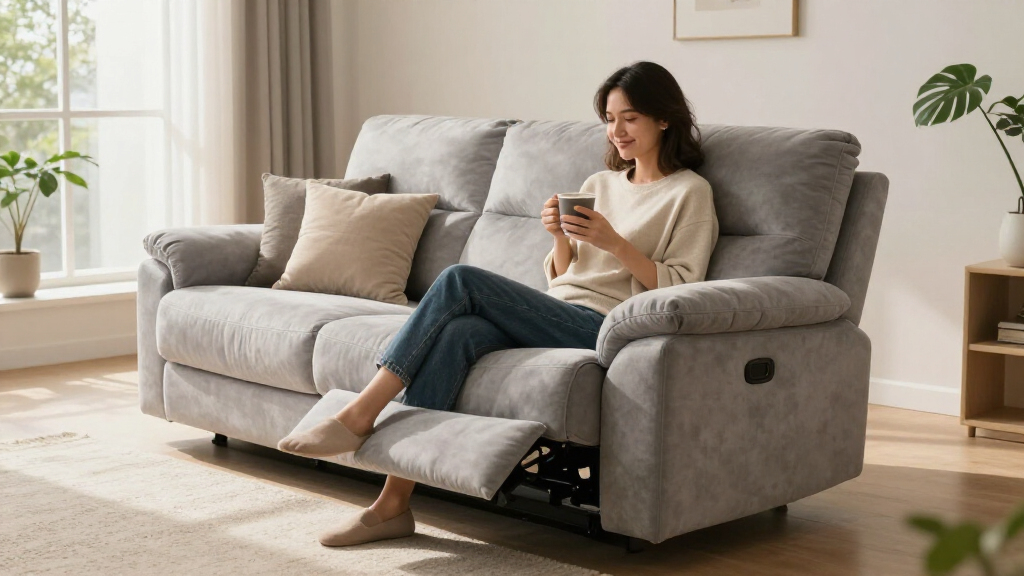 best recliner sofa for a fresh start living room