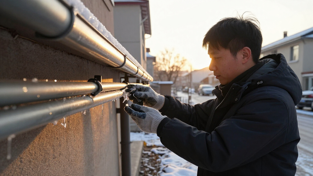 gutter de icing cables
