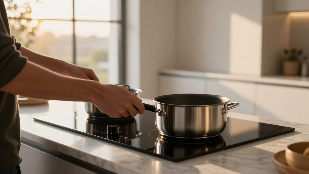 premium induction cooktops with integrated ventilation
