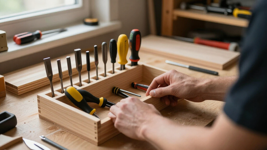 woodworking tool storage organizers