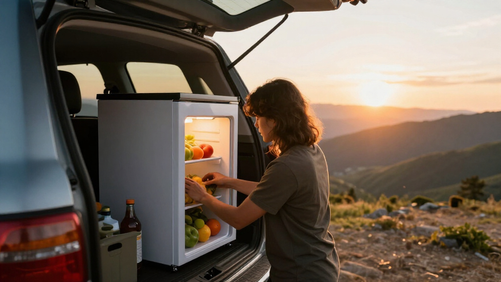 12v car refrigerators for road trips