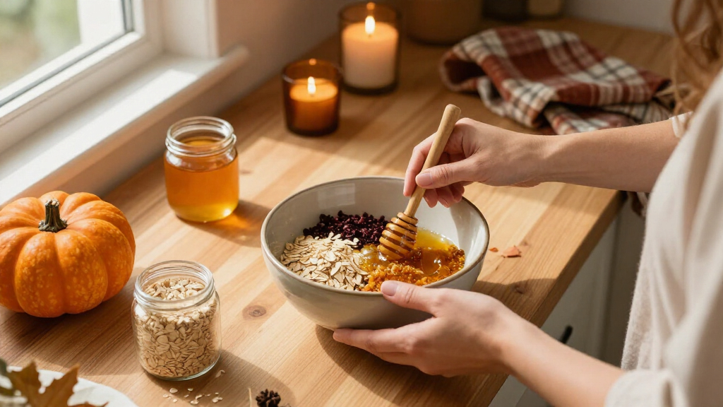 cozy fall skincare sets