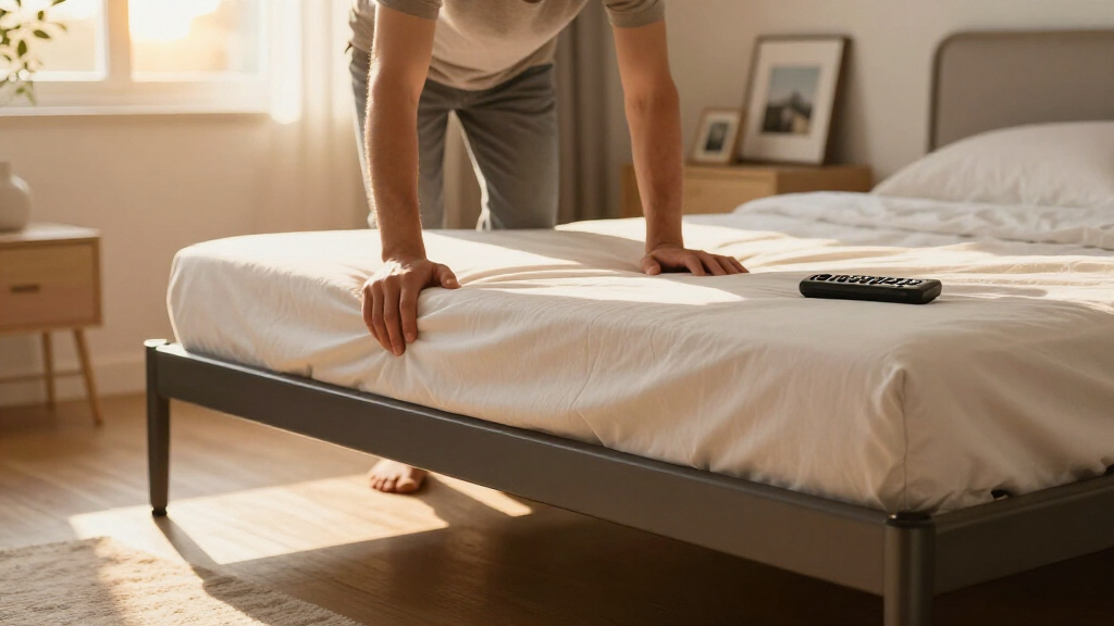 adjustable bed base for tall people