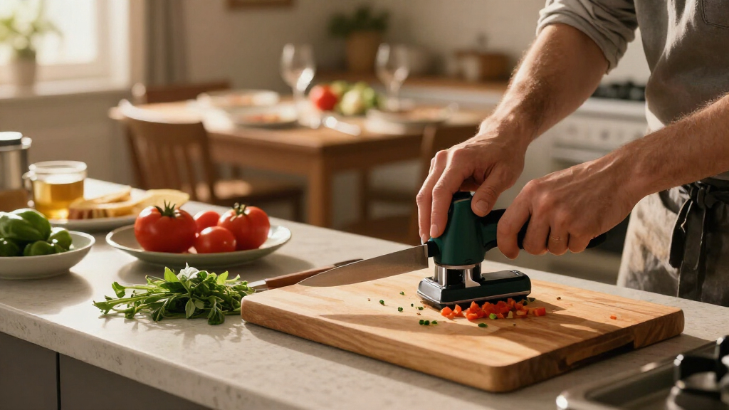 high ticket electric knife sharpener professional for meal prep and hosting