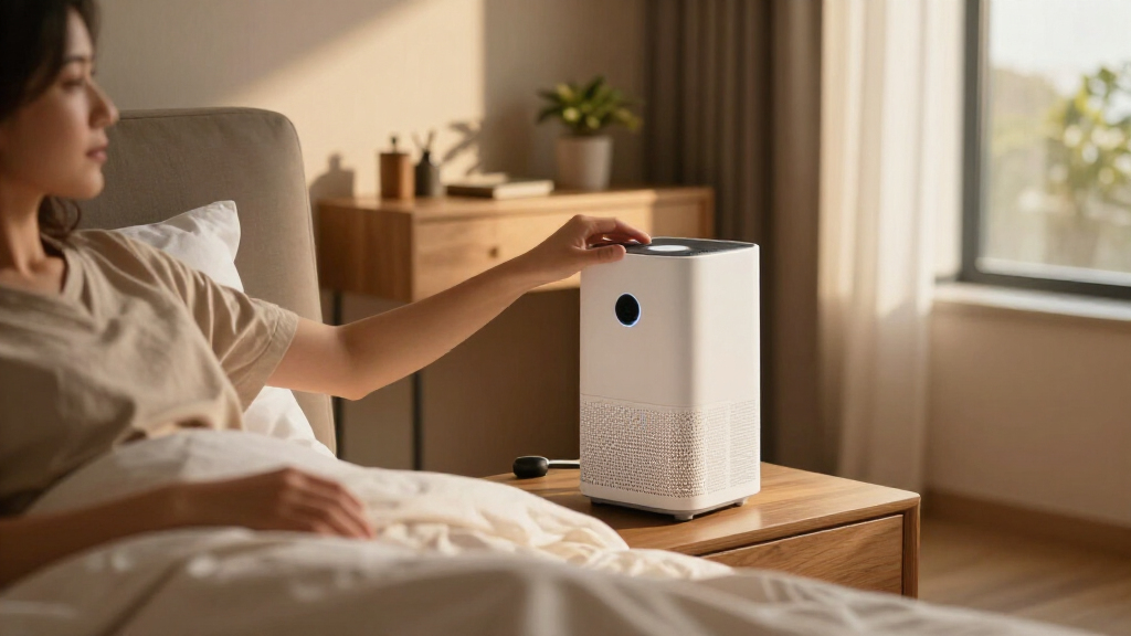air purifier for hotel room quiet