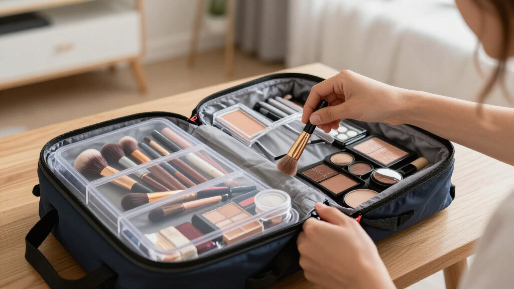 makeup organizers for backpacks