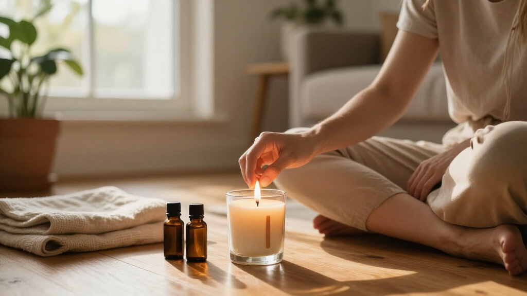 aromatherapy stress relief candles