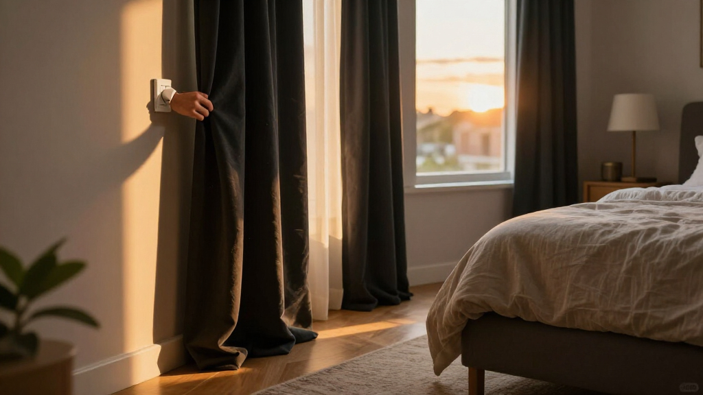 smart blackout curtains