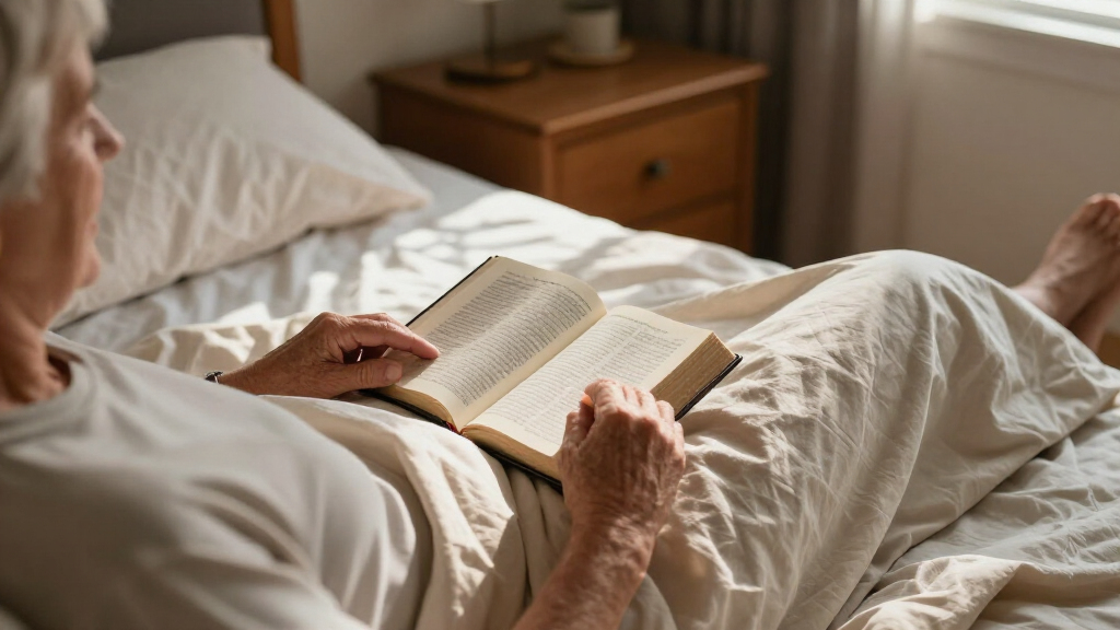 adjustable bed for seniors bible reading