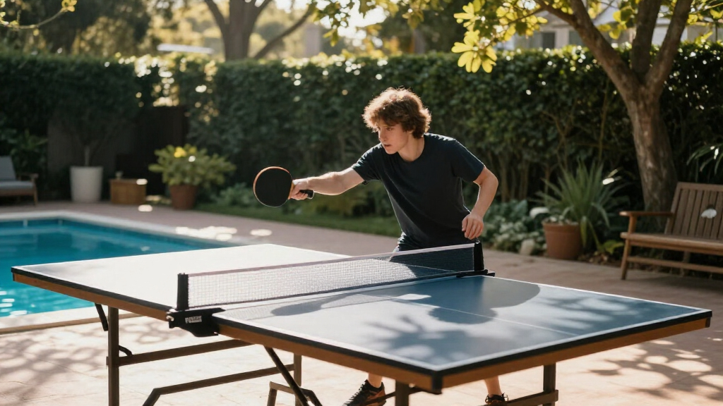 best outdoor ping pong table