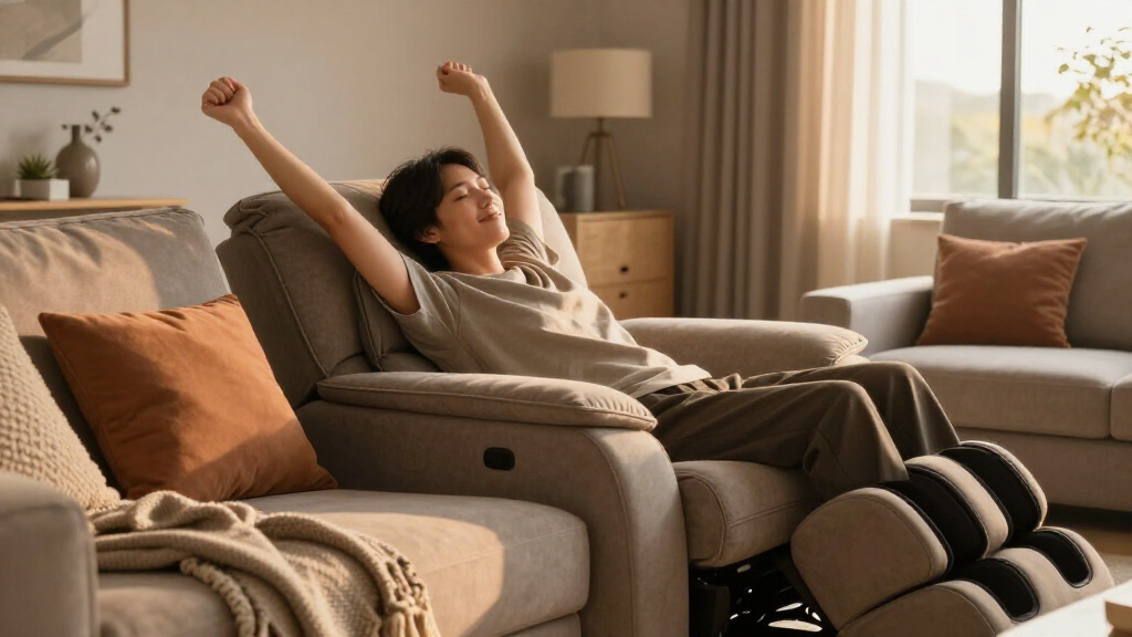 best sectional recliner with massage seats