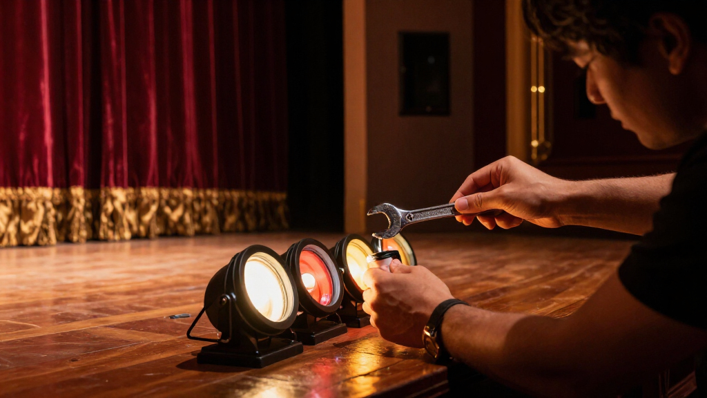 luxury theater stage lighting