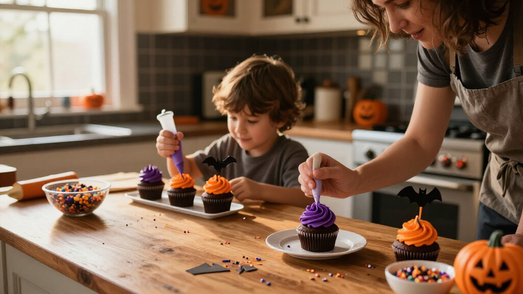 Halloween cupcake decorating kits
