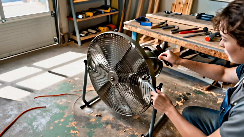 garage fan industrial