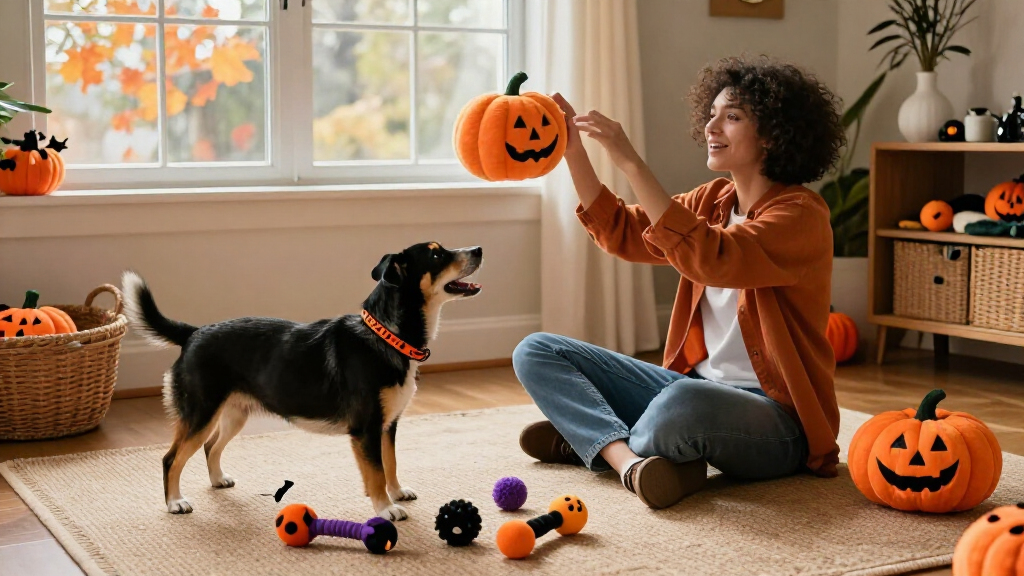 Halloween dog toys