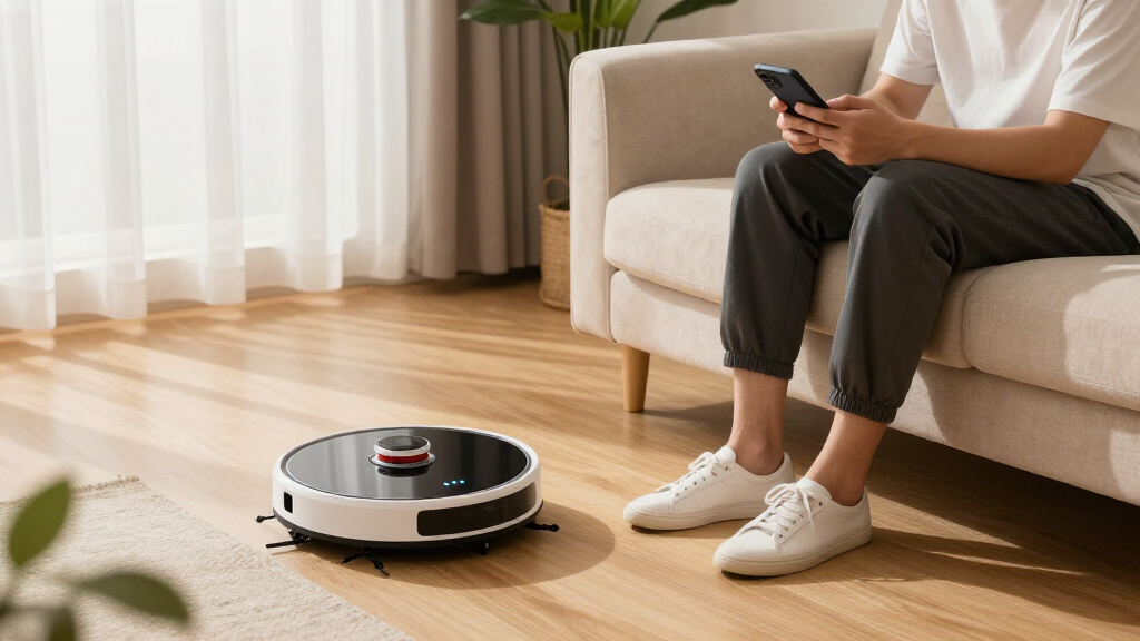robot vacuums with voiceguided setup