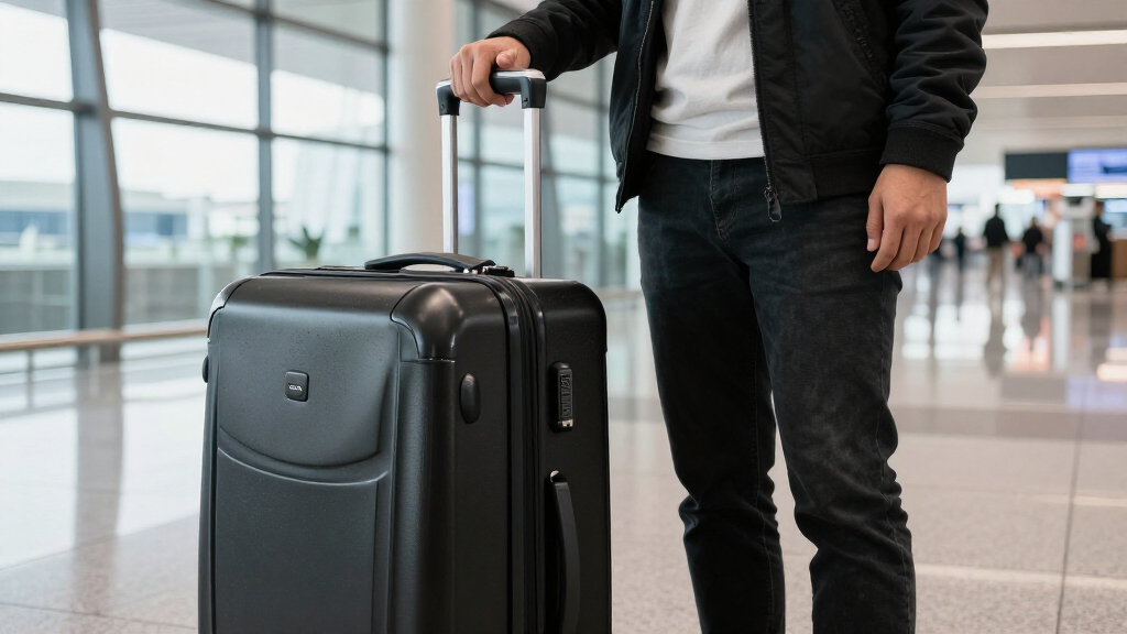 premium luggage set hardshell