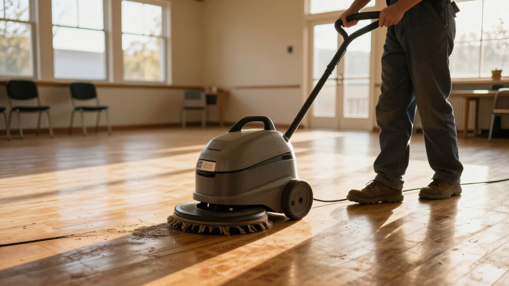 corded orbital floor machine heavy duty