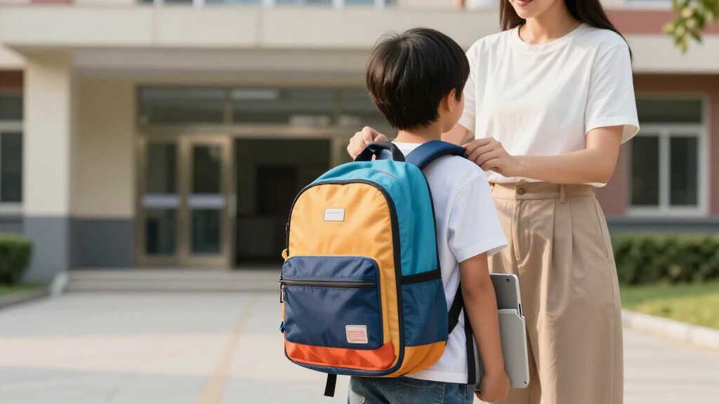 kids' backpack with laptop compartment