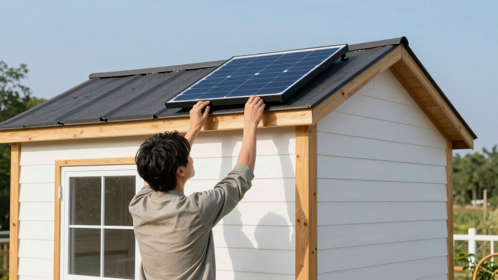 solar-powered tiny home appliances