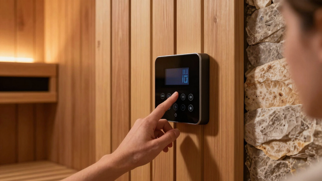 indoor sauna timer