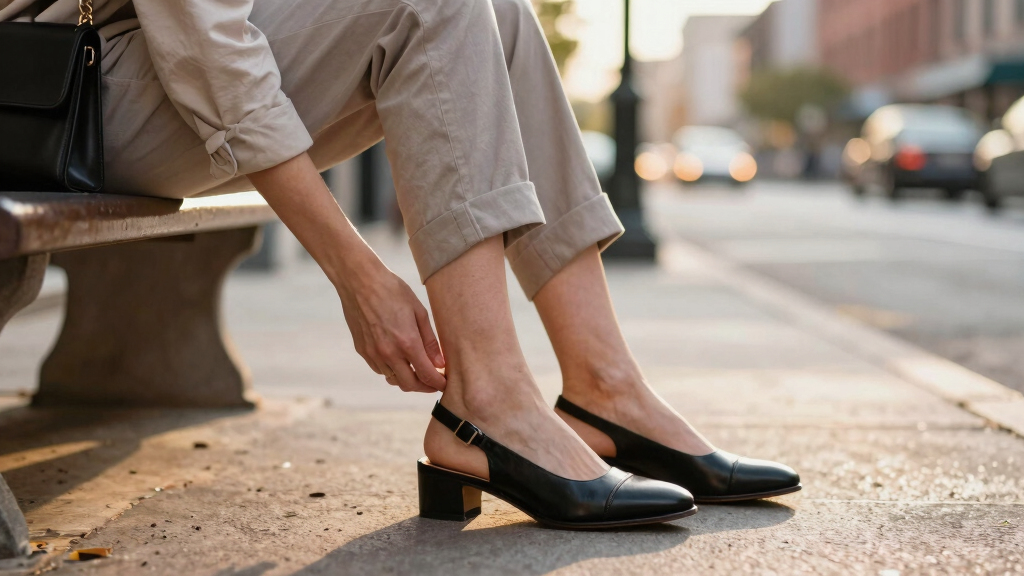 best cap-toe slingback shoes