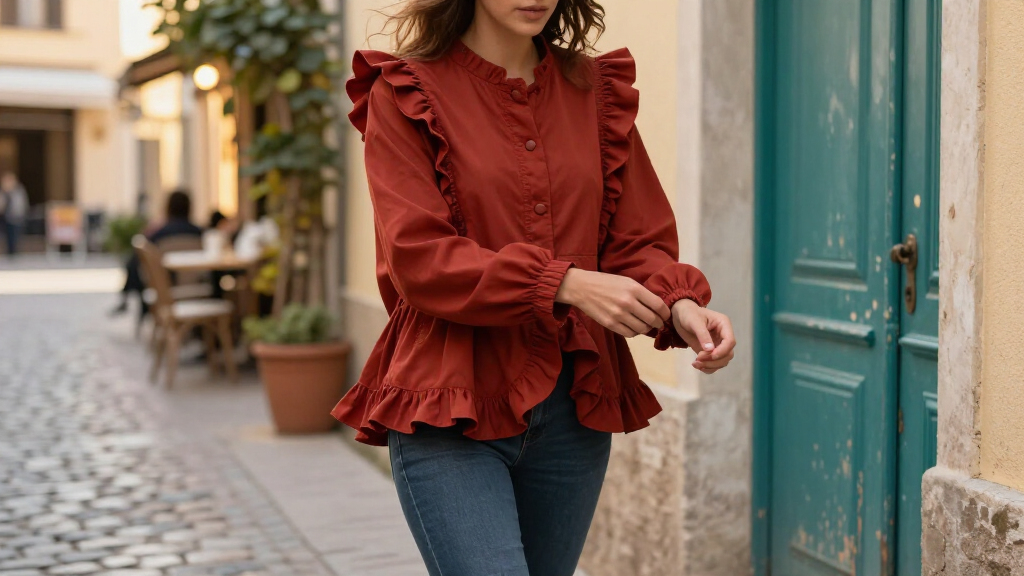 best ruffled jackets