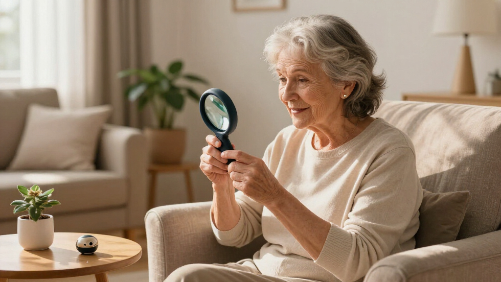 easy-to-use magnifying glasses for seniors