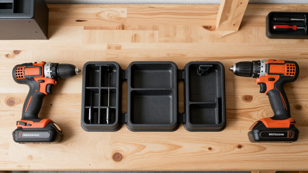 cordless tool battery organizers