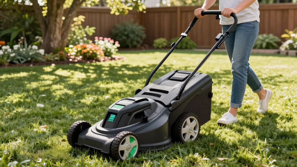 lawn mower battery powered