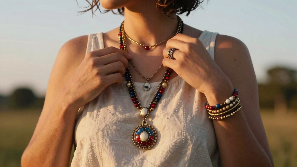 patriotic boho jewelry