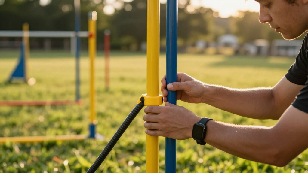 weave pole sets for dog agility