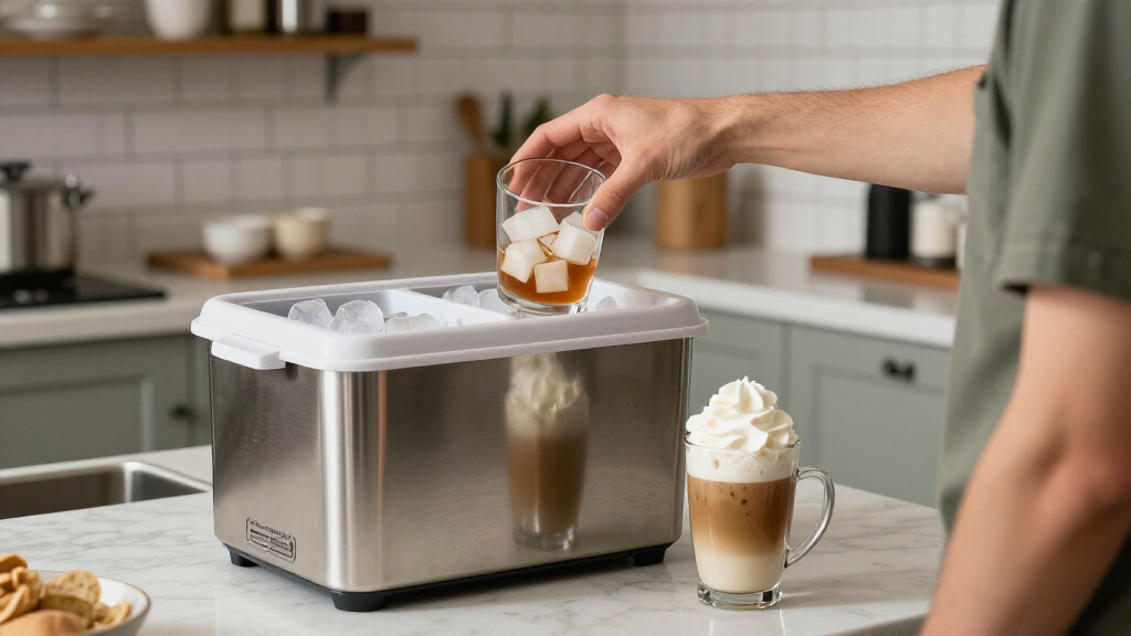 best countertop nugget ice maker for iced lattes