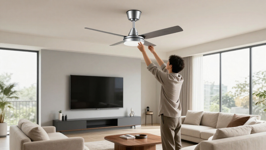 smart ceiling fan for living room