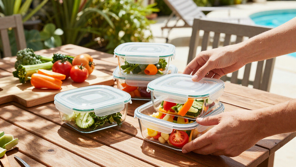meal prep containers glass