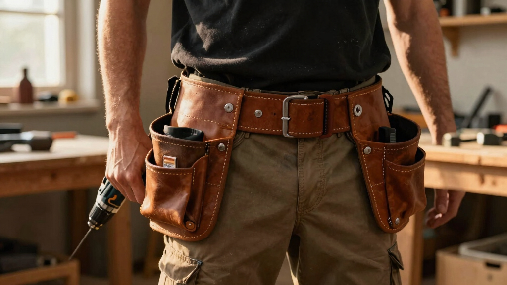 durable work belts for tradespeople