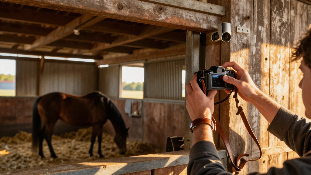 best horse stall camera system
