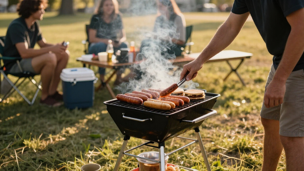 portable tailgating grills