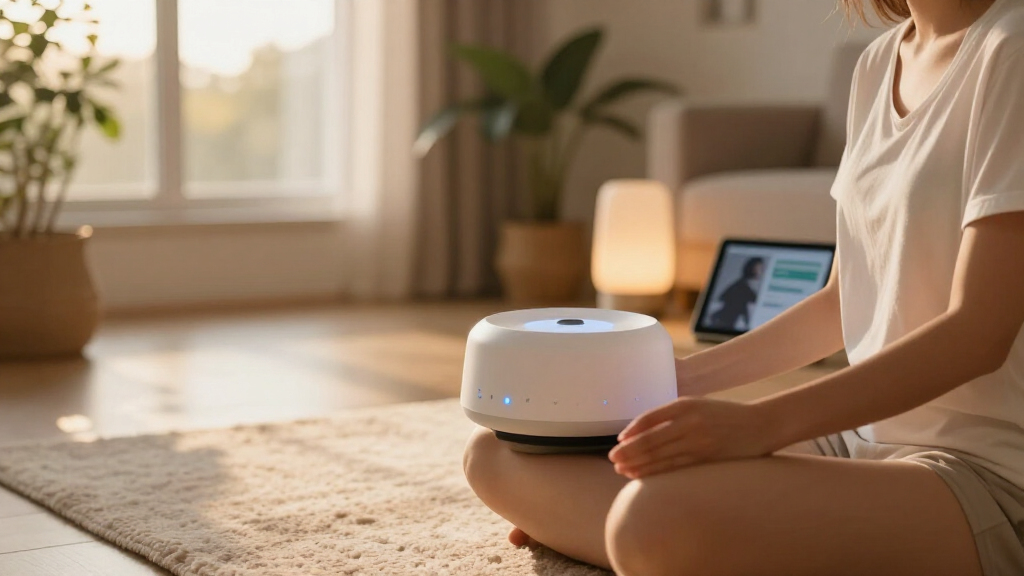at-home wellness tech for stress relief