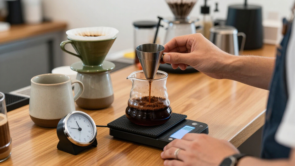precision coffee scales and timers