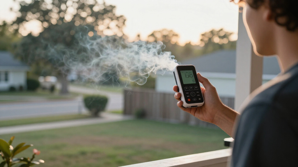 air quality monitor for wildfire smoke tracking