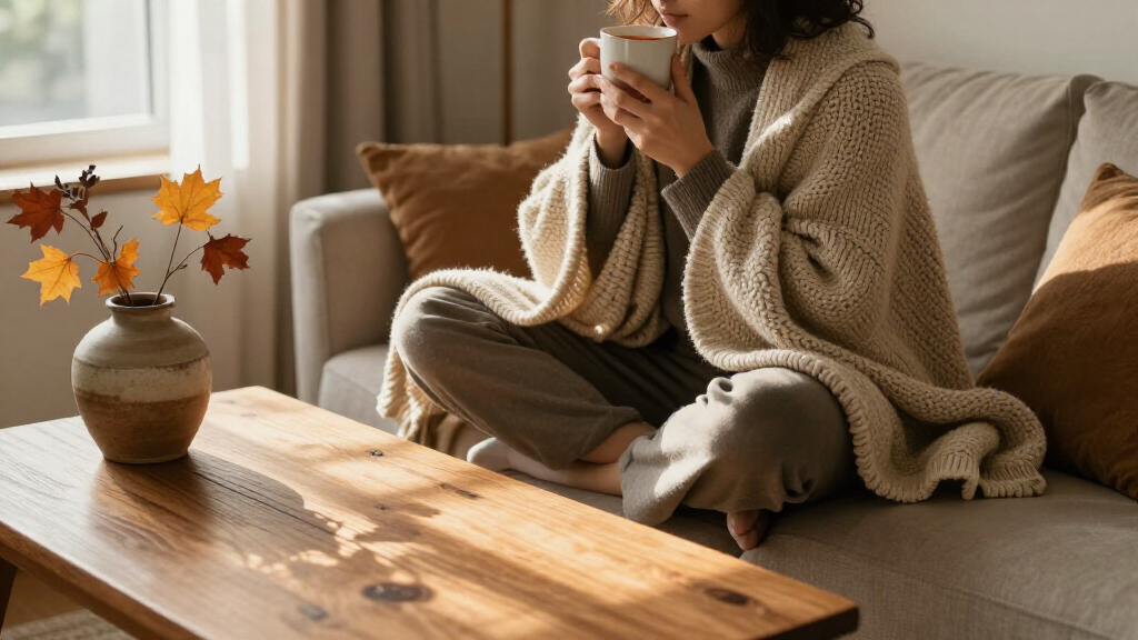 fall cozy throw blankets
