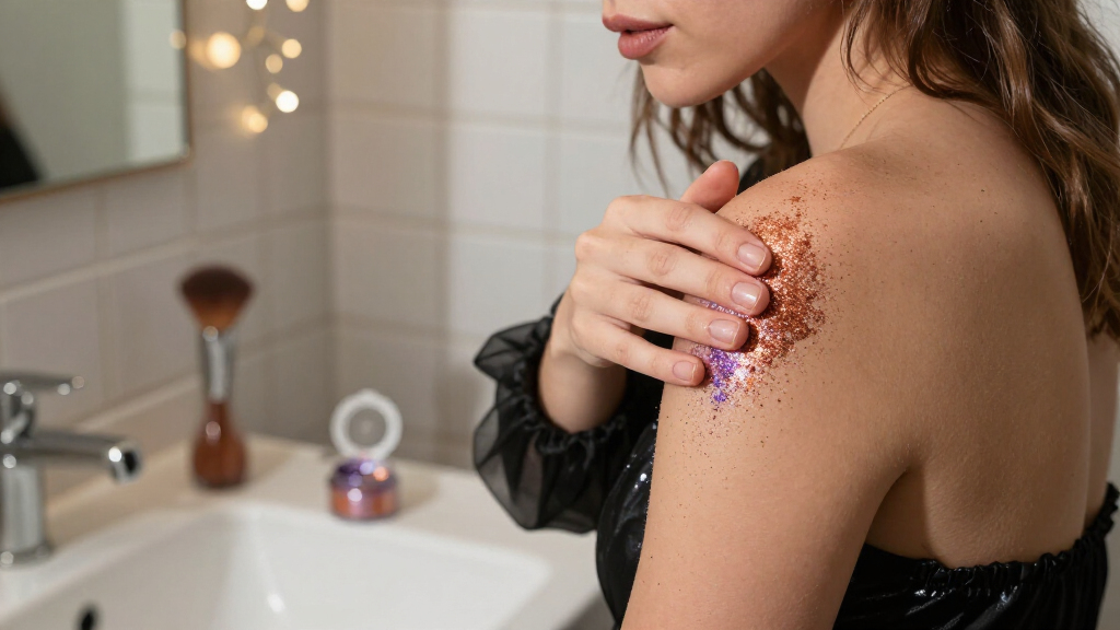 Halloween body glitter