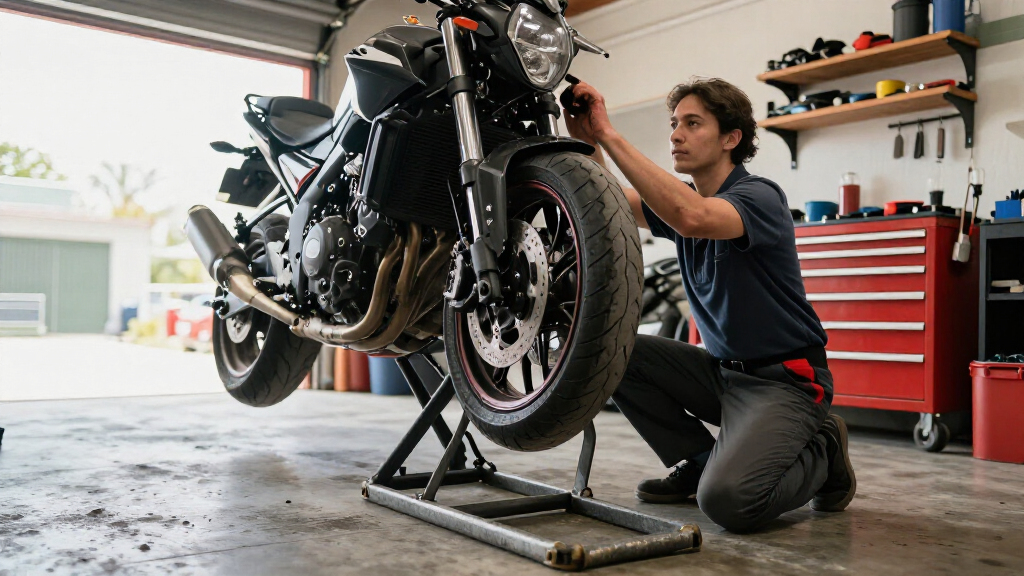motorcycle lift stands