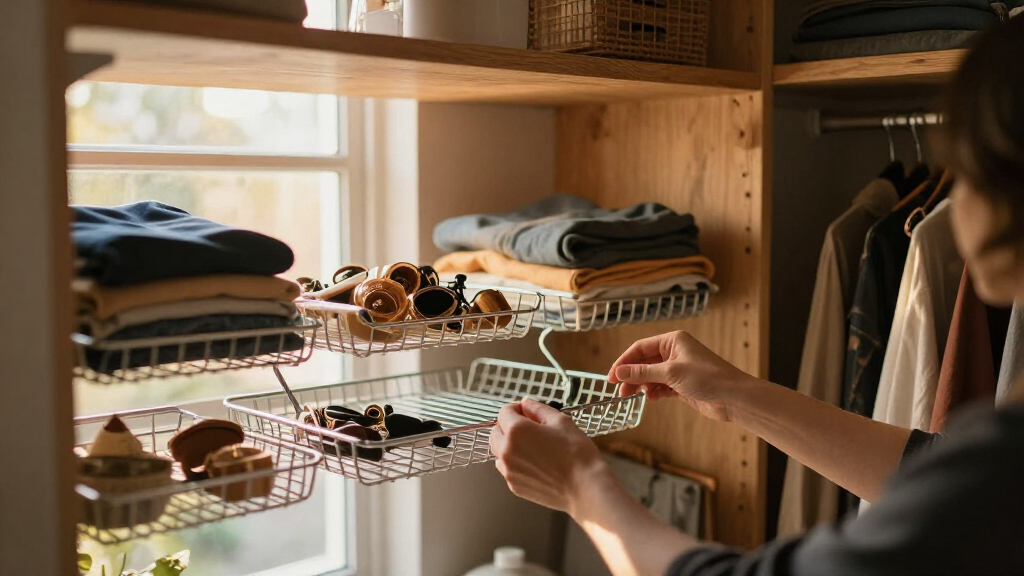 best wire closet shelf organizers